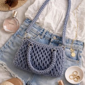 Geanta bleo crosetata UNICAT