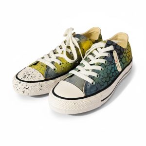Tenisi Converse pictati manual Sirene marime 37