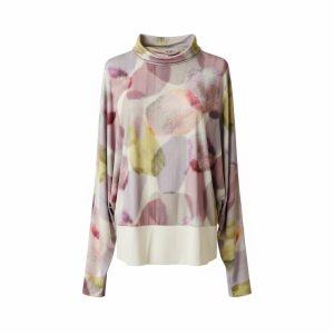 Bluza cu guler inalt Soft Aura marime S/M