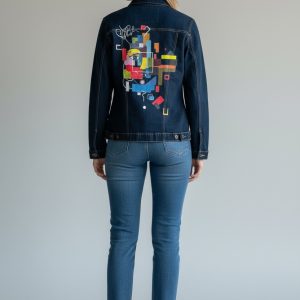 Geaca din denim Urban Geometry marime L