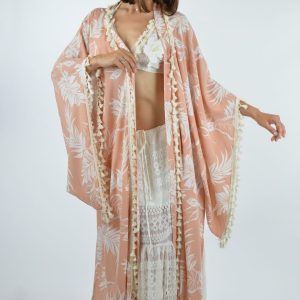 Kimono Peach Boho