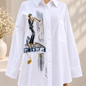 Camasa pictata manual Jazz in The City marime M/L
