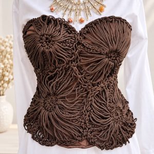 Corset unicat crosetat manual Marime M