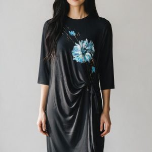 Rochie UNICAT pictata manual Blue Bloom Marime L